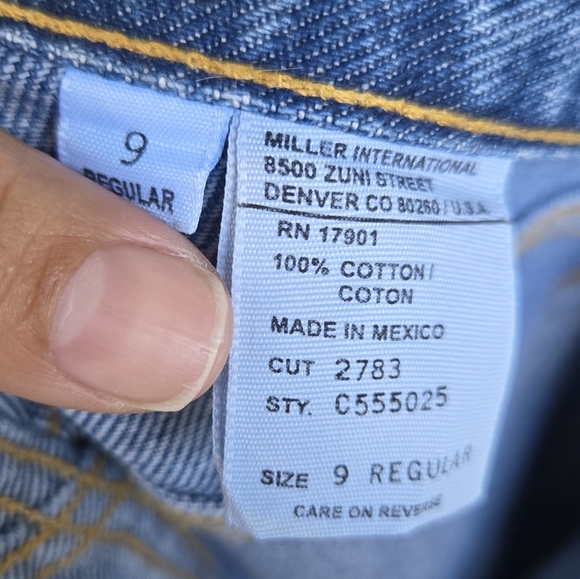 Cruel Girl Relaxed Fit Blue Jeans Size 9 Regular - Picture 6 of 10